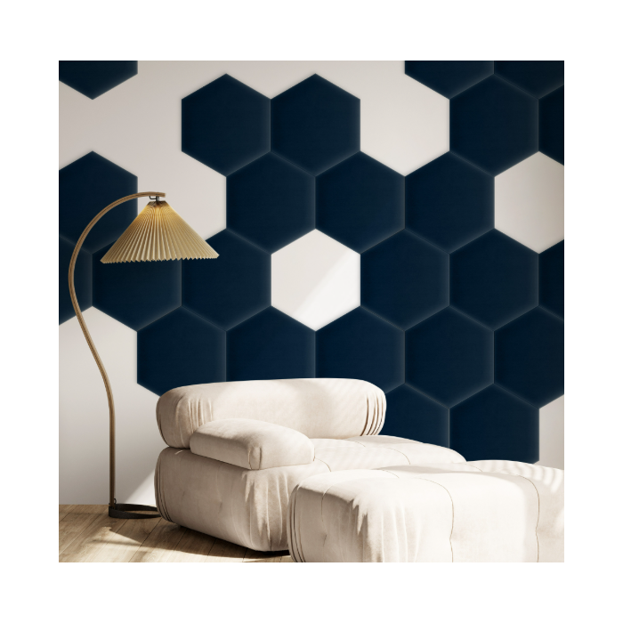 Polsterpaneel Magic Velvet Granatblau
